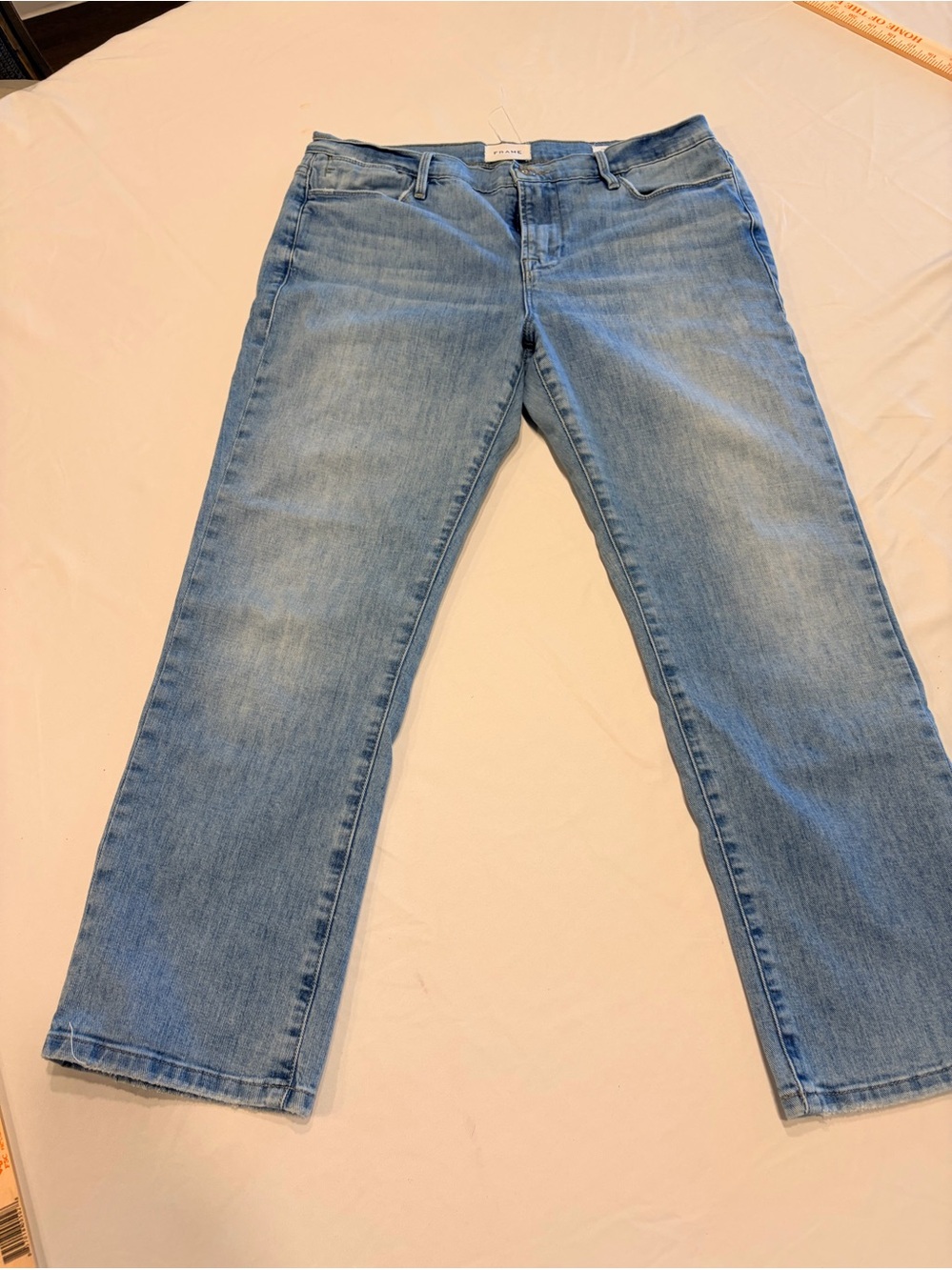 FRAME Responsibly Washed Light Blue Denim Jeans Size 29